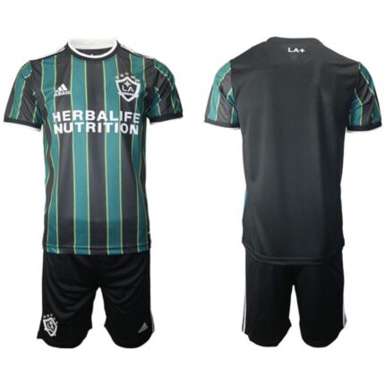Men's LA Galaxy Black Soccer Jersey Suit