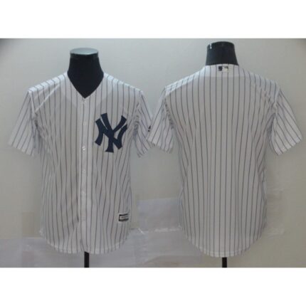 Men's New York Yankees White Cool Base Player Stitched MLB Jersey