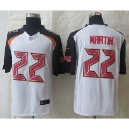 Nike Buccaneers #22 Doug Martin White Men's Stitched NFL New Limited Jersey