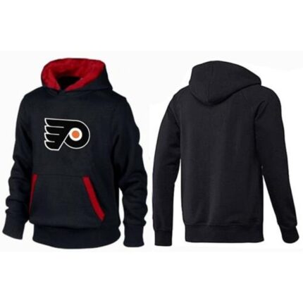 Philadelphia Flyers Pullover Hoodie Black & Red
