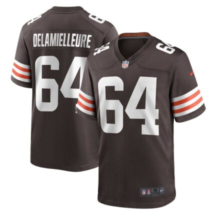 Joe DeLamielleure Cleveland Browns Nike Game Retired Jersey - Brown