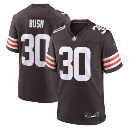 Devin Bush Cleveland Browns Nike Game Jersey - Brown