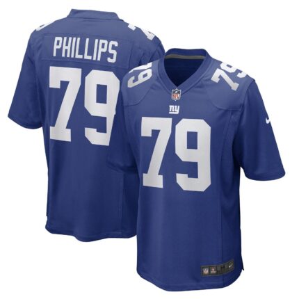 Tyre Phillips New York Giants Nike Game Jersey - Royal