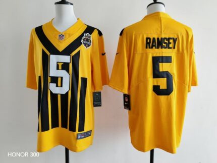 Men's Pittsburgh Steelers Jalen Ramsey Nike Jersey - Retro Yellow-1