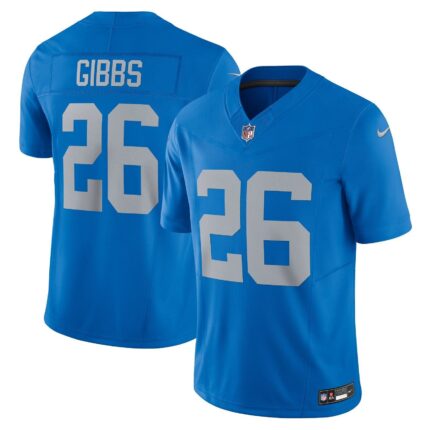 Jahmyr Gibbs Detroit Lions Nike Vapor F.U.S.E. Alternate Limited Jersey - Blue