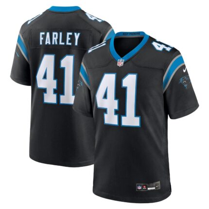Matthias Farley Carolina Panthers Nike Game Jersey - Black
