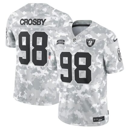 Maxx Crosby Las Vegas Raiders Salute To Service 2024 Jersey