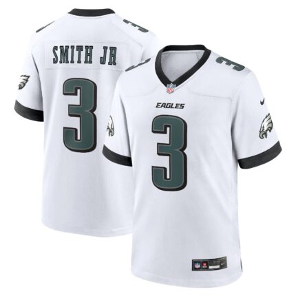 Nolan Smith Philadelphia Eagles Nike White Game Jersey - White