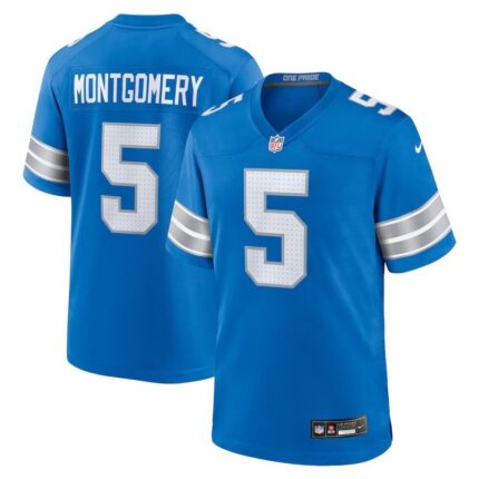 David Montgomery Detroit Lions 2024 Jersey