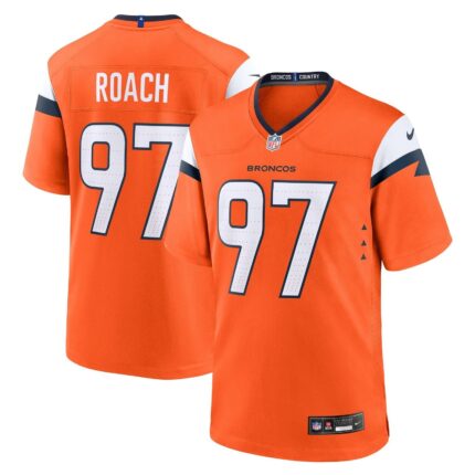 Malcolm Roach Denver Broncos Nike Team Game Jersey - Orange