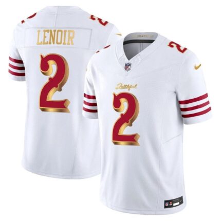 Men's Deommodore Lenoir San Francisco 49ers 2025 Rivalries Collection F.U.S.E. Limited White Jersey